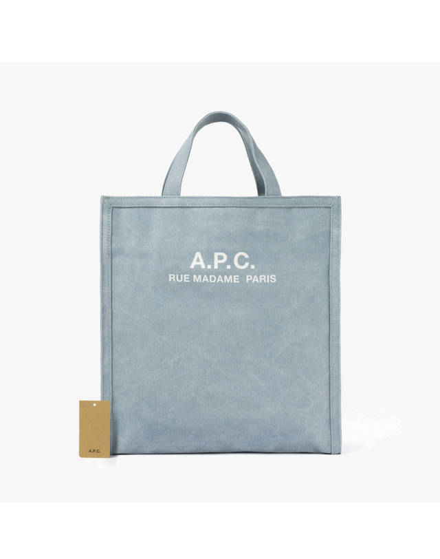 아페세 [아페쎄 APC] COHGV H61318 IAA BLUE 공용 토트백 숄더백 착용컷