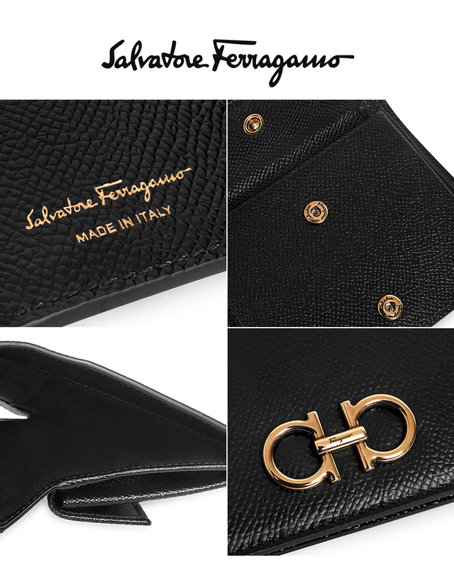살바토레 페라가모 [페라가모 FERRAGAMO] 22 D780 0726512 여성 반지갑 착용컷