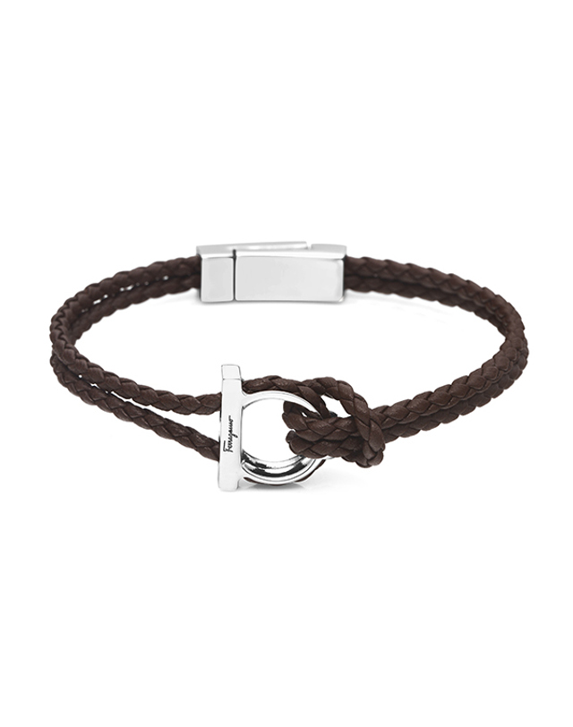 살바토레 페라가모 [페라가모 FERRAGAMO] 77 0141 0712423 남성 팔찌 착용컷