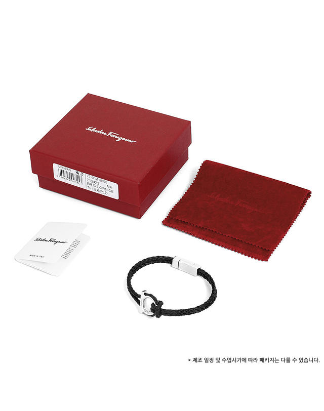 살바토레 페라가모 [페라가모 FERRAGAMO] 77 0141 0712423 남성 팔찌 착용컷