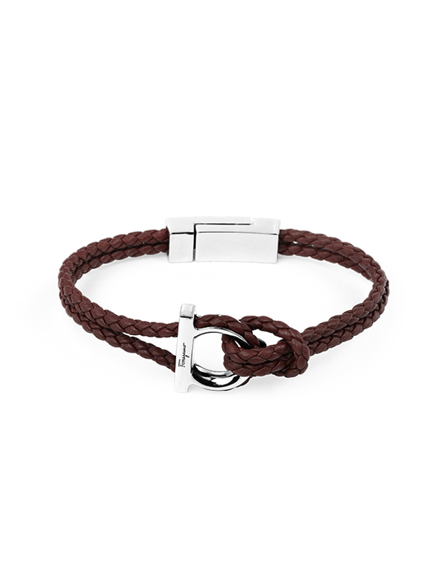 살바토레 페라가모 [살바토레페라가모 SALVATORE FERRAGAMO] 77 0141 0712418 공용 팔찌 착용컷