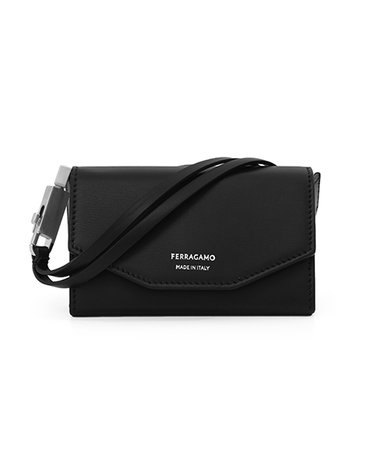 [페라가모 FERRAGAMO] 66 1308 0770095 남성 미니 클러치 크로스백