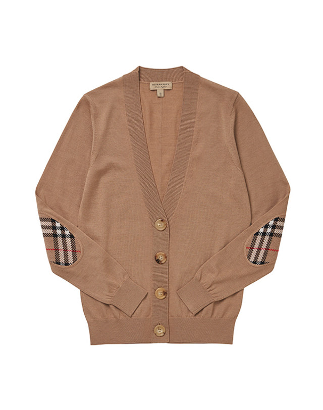 버버리 [버버리 BURBERRY] 8074885 여성 가디건 착용컷