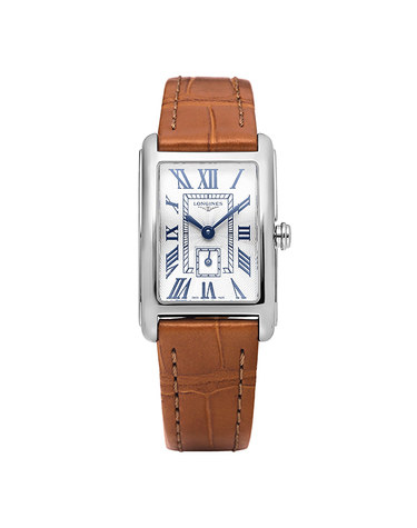 [론진 LONGINES] L5.255.4.71.4 여성 가죽시계