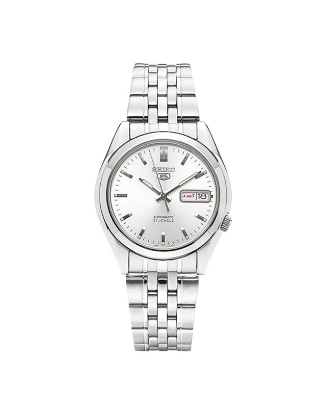 세이코5 [세이코5 SEIKO 5] SNK355K1 남성 메탈시계 착용컷
