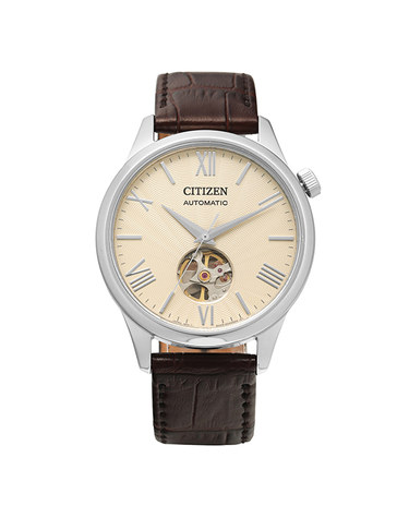 [시티즌 CITIZEN] NH9130-17A 남성 가죽시계