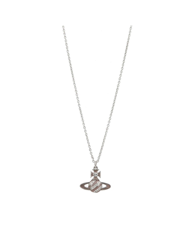 비비안 웨스트우드 [비비안웨스트우드 VIVIENNE WESTWOOD] 630203FI 02P608 여성 목걸이 착용컷
