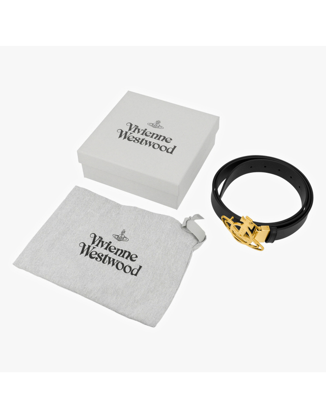 비비안 웨스트우드 [비비안웨스트우드 VIVIENNE WESTWOOD] 82010072U L009X N401 여성 벨트 착용컷