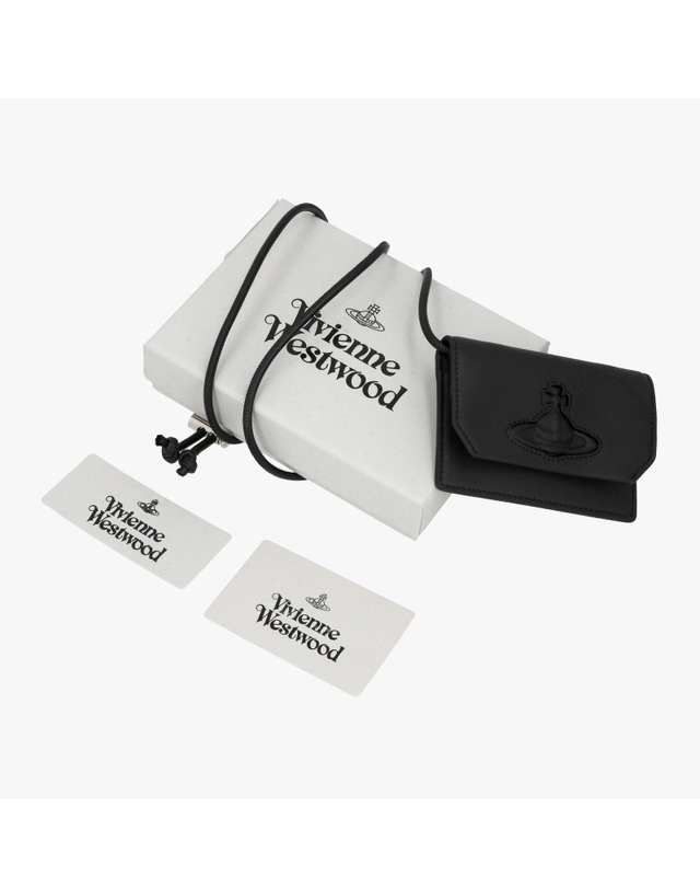 비비안 웨스트우드 [비비안웨스트우드 VIVIENNE WESTWOOD] 55020001U L001S N401 여성 카드지갑 크로스백 착용컷