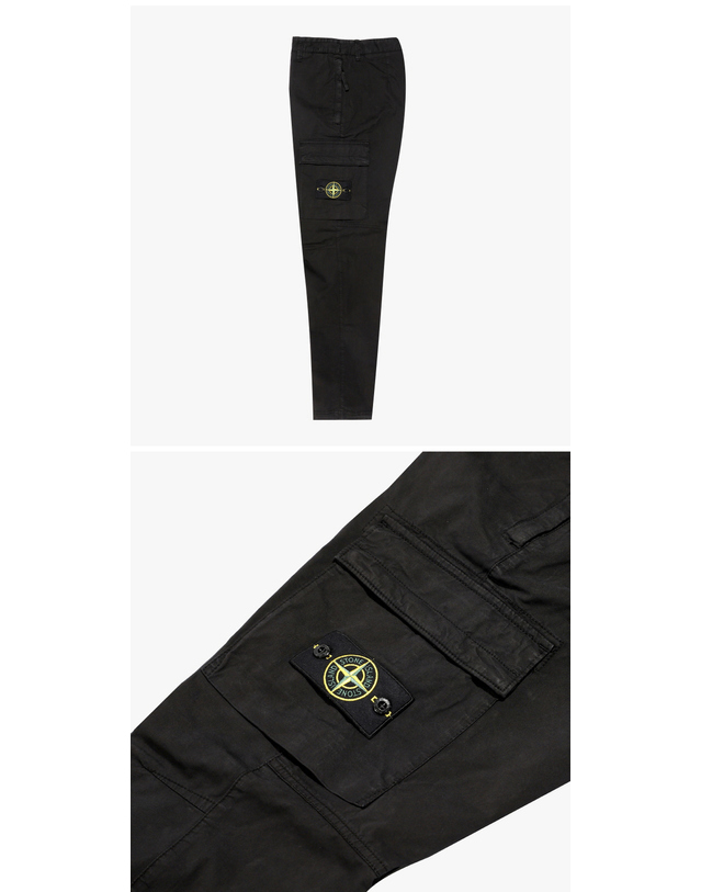 스톤아일랜드 [스톤아일랜드 STONE ISLAND] K2S153100032 S0010 V0029 남성 긴바지 착용컷