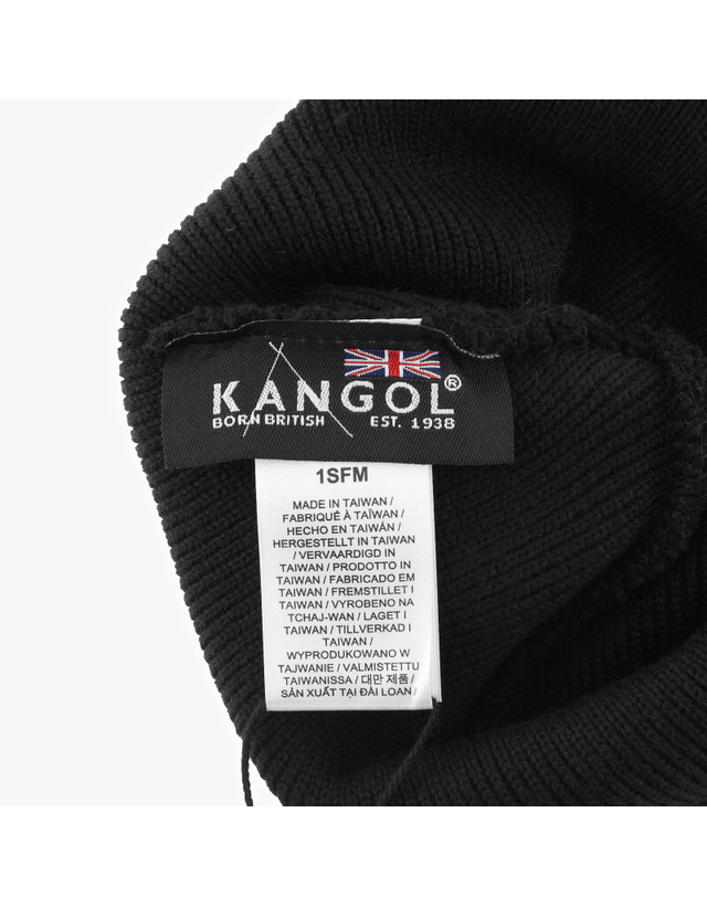 캉골 [캉골 KANGOL] 2978BC BLACK/BLACK 공용 비니 착용컷
