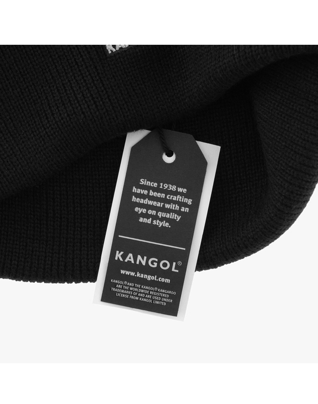 캉골 [캉골 KANGOL] 2978BC BLACK/BLACK 공용 비니 착용컷