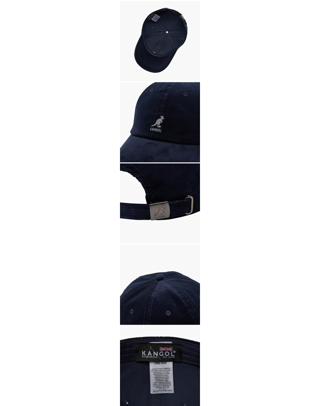 캉골 [캉골 KANGOL] K5206HT NAVY 공용 볼캡 착용컷