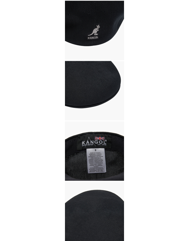 캉골 [캉골 KANGOL] 0287BC BLACK 공용 헌팅캡 착용컷