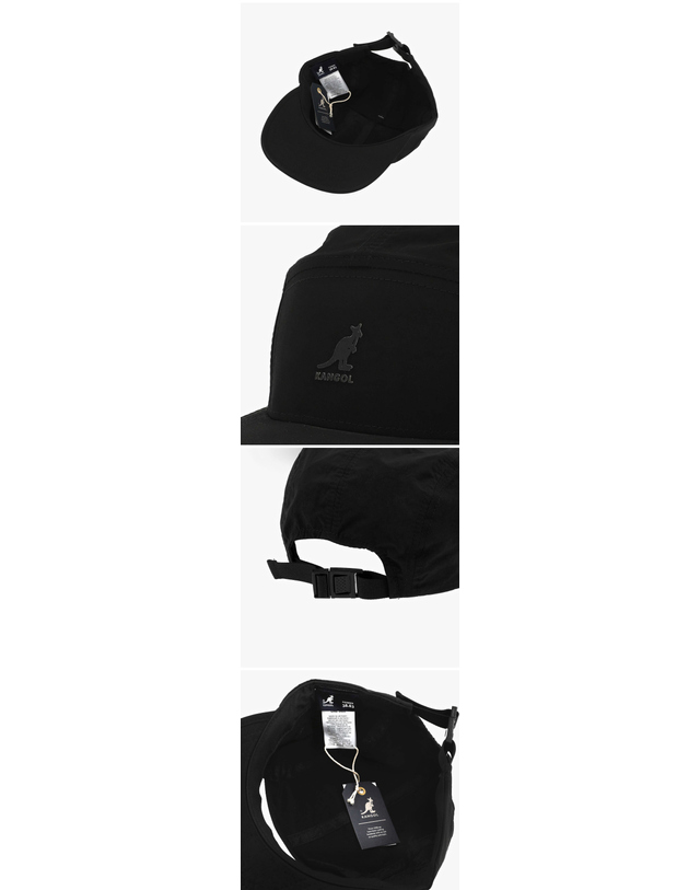 캉골 [캉골 KANGOL] K5327 BLACK 공용 볼캡 착용컷