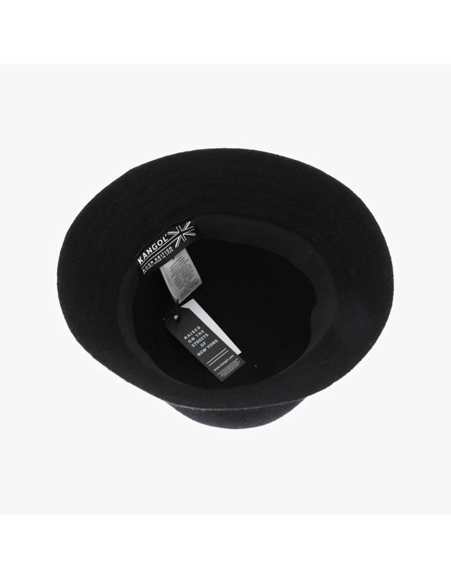 캉골 [캉골 KANGOL] K3181ST BLACK/OFF WHITE 공용 버킷햇 착용컷