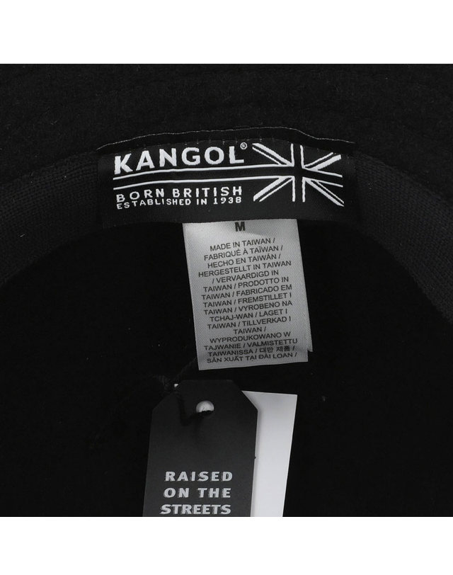 캉골 [캉골 KANGOL] K3181ST BLACK/OFF WHITE 공용 버킷햇 착용컷