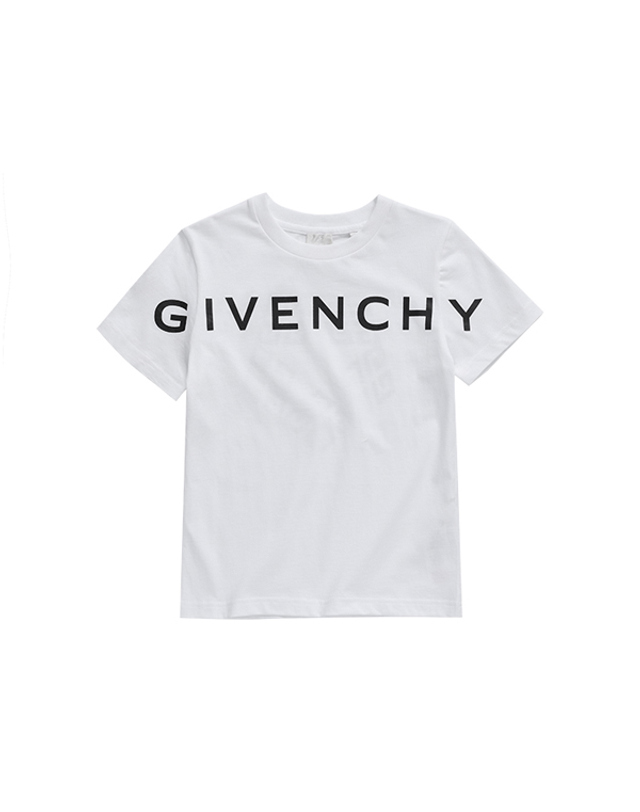 지방시 [지방시 GIVENCHY] H25447 10P 아동 반팔티 착용컷