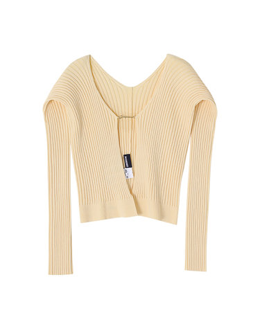 [자크뮈스 JACQUEMUS] 223KN500-2190 212 여성 가디건
