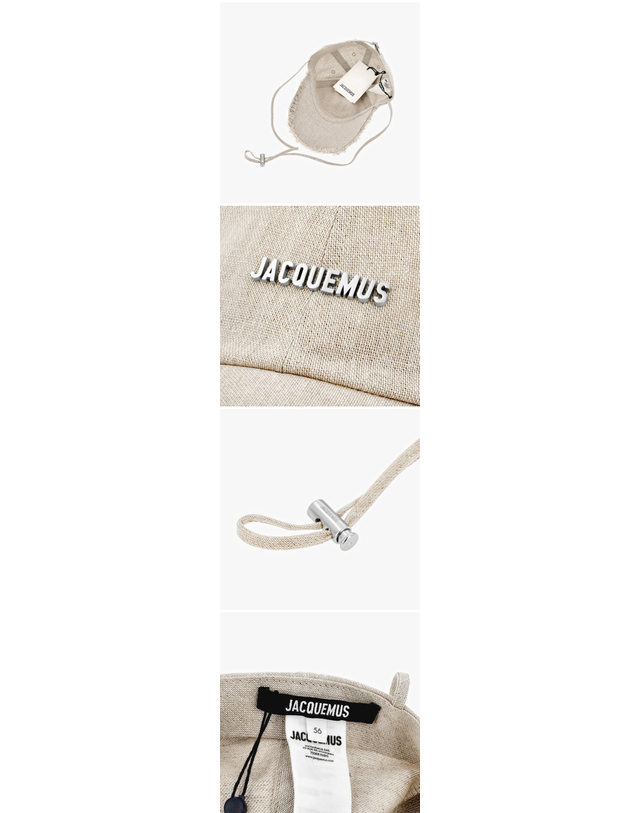 자크뮈스 [자크뮈스 JACQUEMUS] 235AC452-3071 140 공용 볼캡 착용컷