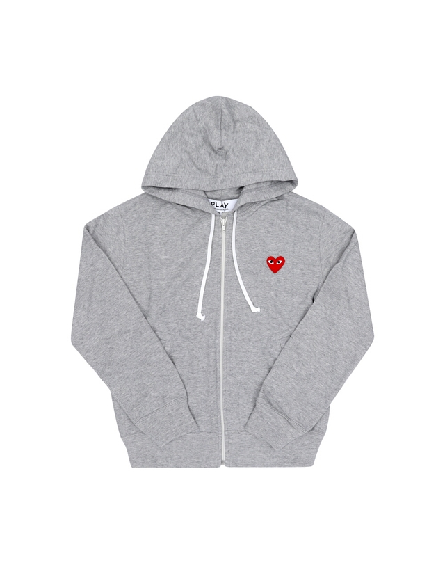 꼼데가르송 [꼼데가르송 COMME DES GARCONS] AX-T168-051 1 공용 후드집업 착용컷
