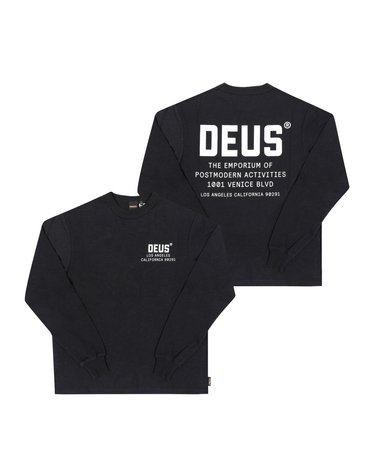 [데우스엑스마키나 DEUS EX MACHINA] DMP251984 BLK 남성 긴팔티