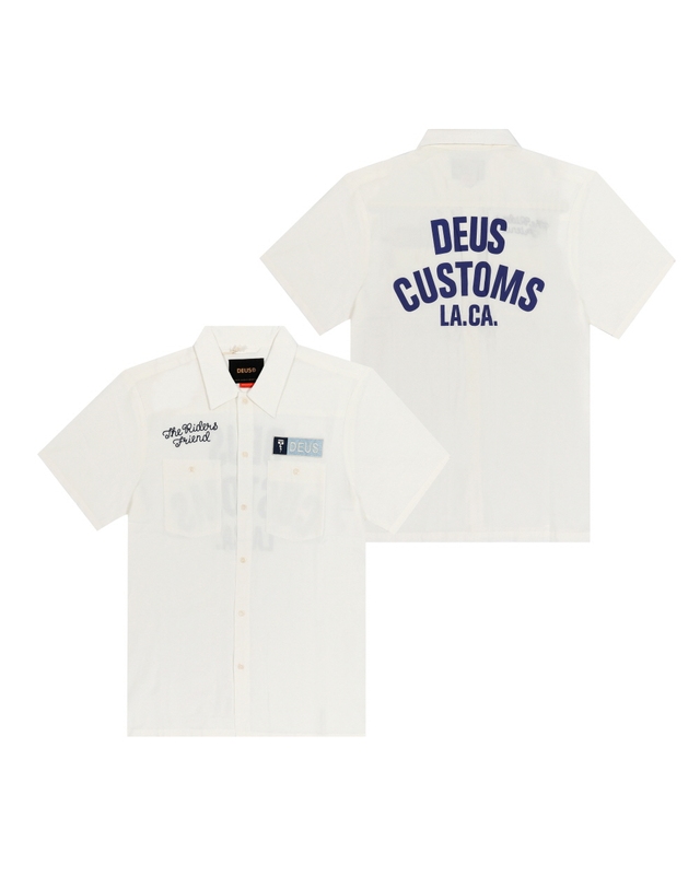 데우스 엑스 마키나 [데우스엑스마키나 DEUS EX MACHINA] DMP255066 VWH 남성 셔츠 착용컷
