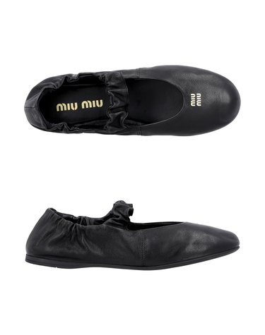 [미우미우 MIUMIU] 5F340E EFX F0002 여성 플랫슈즈