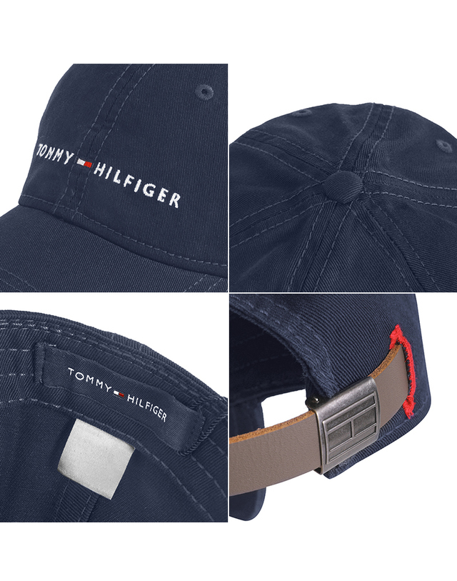 타미힐피거 [타미힐피거 TOMMY HILFIGER] 6941823 416 공용 볼캡 착용컷