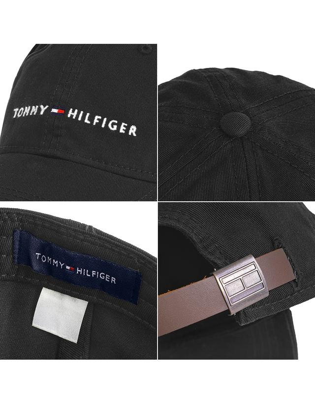 타미힐피거 [타미힐피거 TOMMY HILFIGER] 6941823 017 공용 볼캡 착용컷
