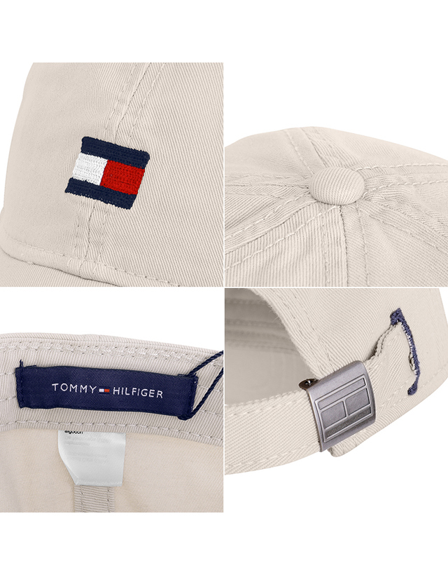 타미힐피거 [타미힐피거 TOMMY HILFIGER] 6941827 270 공용 볼캡 착용컷