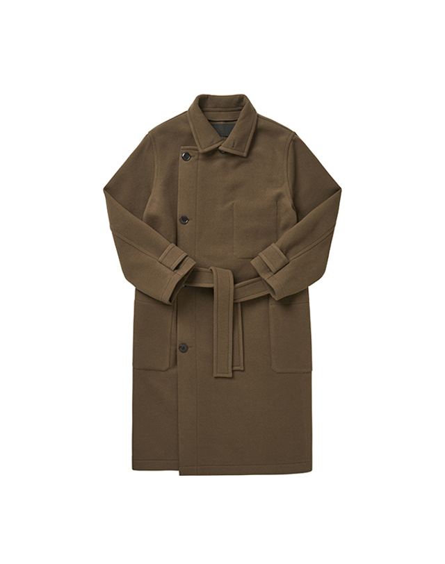 르메르 [르메르 LEMAIRE] CO1037 LF1116 BR500 공용 코트 착용컷