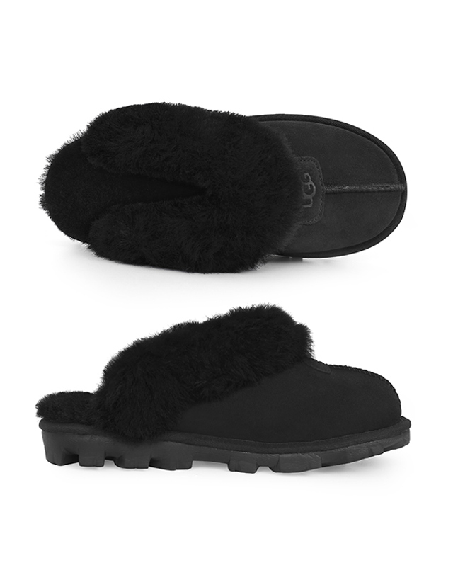 어그 [어그 UGG] 5125 BLK 여성 슬리퍼 착용컷