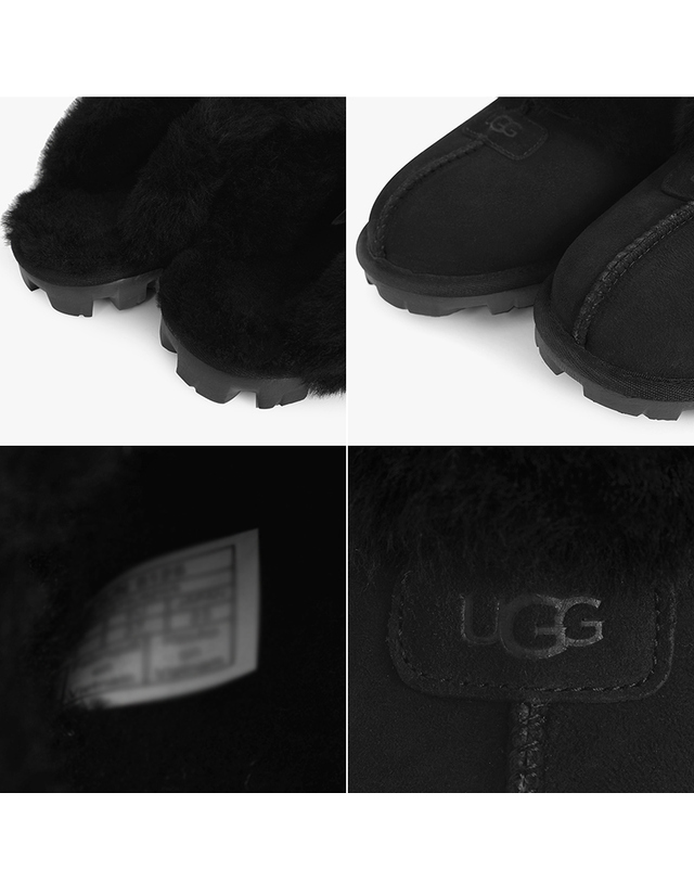 어그 [어그 UGG] 5125 BLK 여성 슬리퍼 착용컷