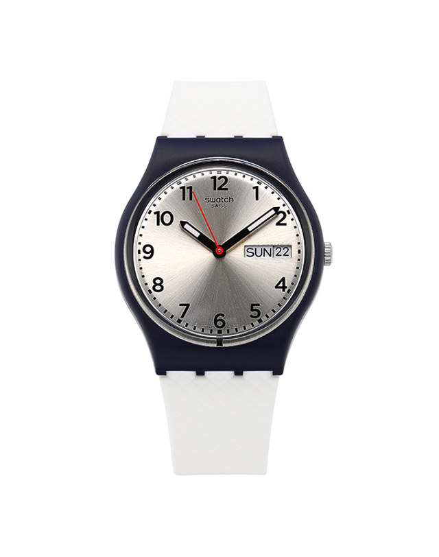스와치 [스와치 SWATCH] GN720 공용 우레탄시계 착용컷