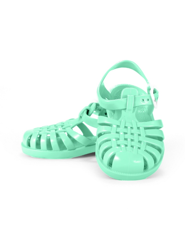 메듀즈 [메듀즈 MEDUSE] SUN 201 VERT TENDRE 아동 샌들 착용컷