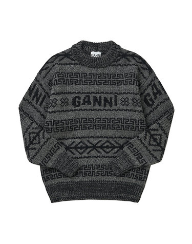 [GANNI] K2175 220 여성 니트