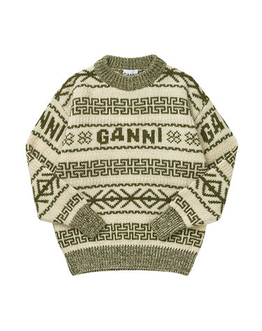 [GANNI] K2174 775 여성 니트