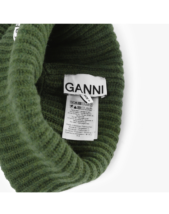 가니 [GANNI] A4429 861 공용 비니 착용컷