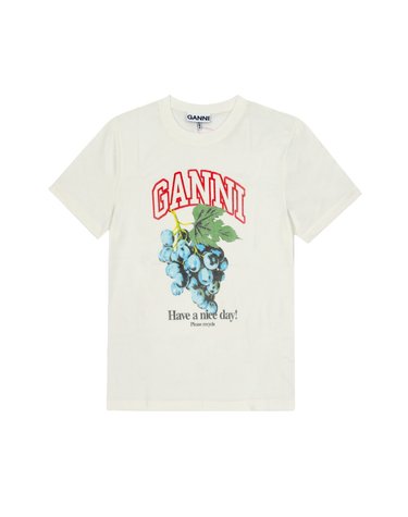[가니 GANNI] T4230 135 여성 반팔티
