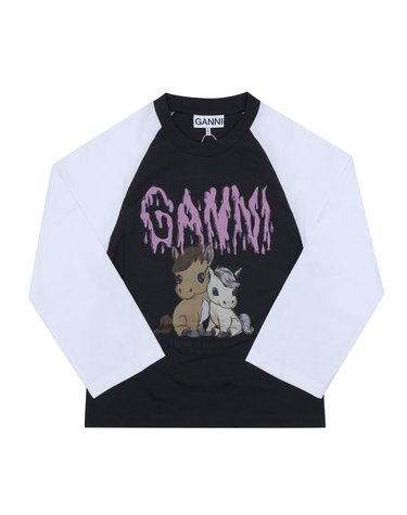 [GANNI] A1050054 252 여성 긴팔티