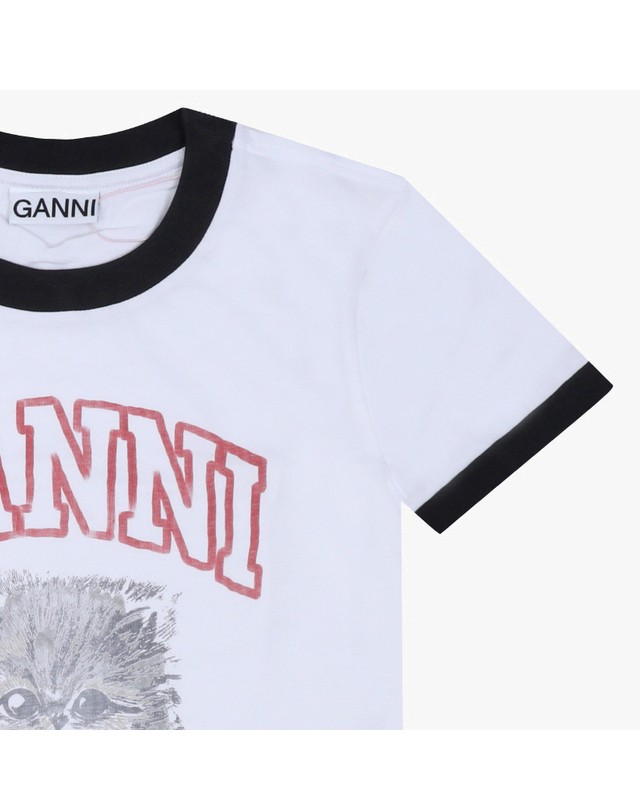 가니 [가니 GANNI] A1050030 151 여성 반팔티 착용컷