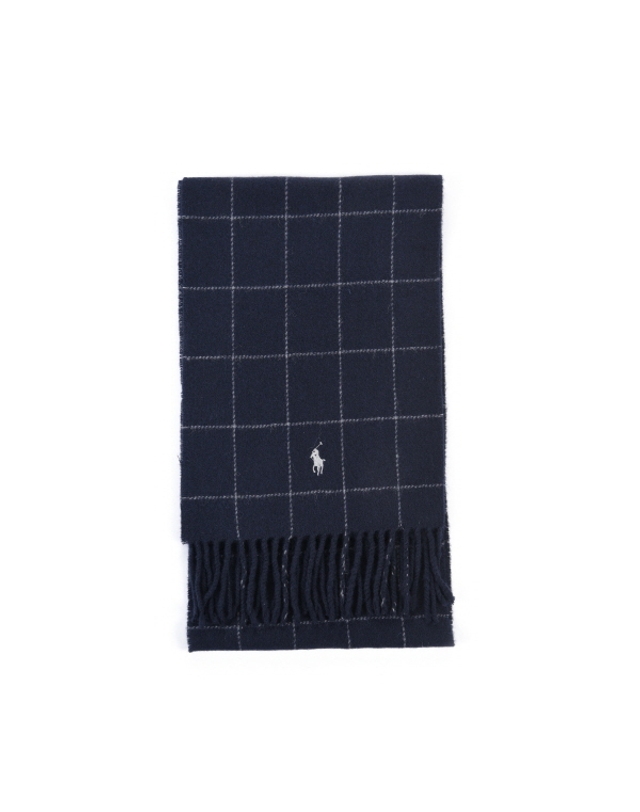 폴로 랄프로렌 [폴로랄프로렌 POLO RALPHLAUREN] PC0743-433 공용 머플러 착용컷