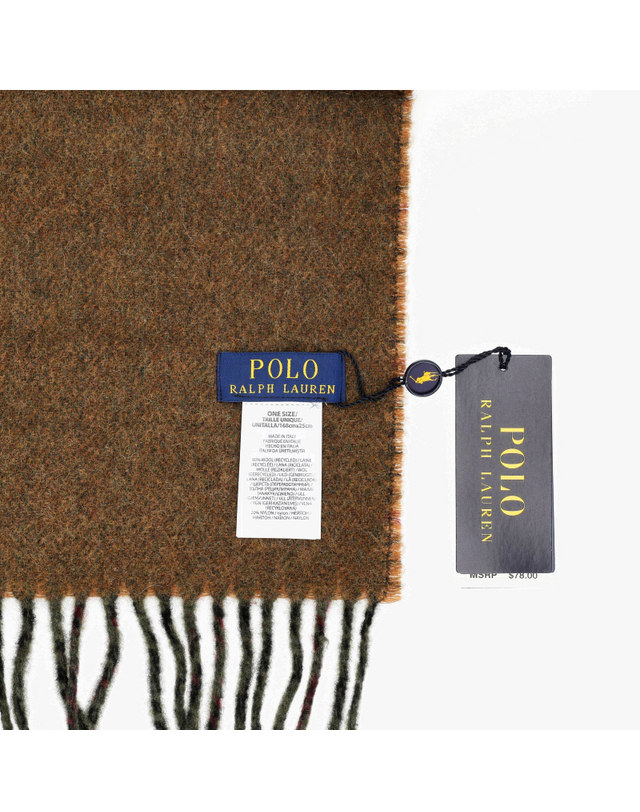 폴로 랄프로렌 [폴로랄프로렌 POLO RALPHLAUREN] PC0945-312 공용 머플러 착용컷