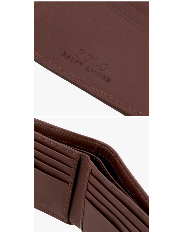 폴로 랄프로렌 [폴로랄프로렌 POLO RALPHLAUREN] 405952090001 공용 반지갑 착용컷