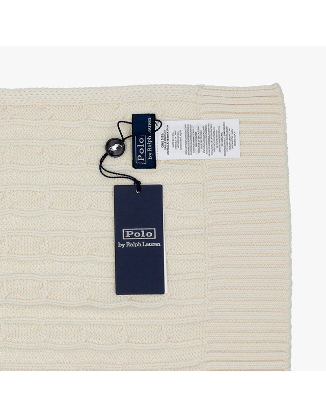 폴로 랄프로렌 [폴로랄프로렌 POLO RALPHLAUREN] WC0525-105 공용 머플러 착용컷