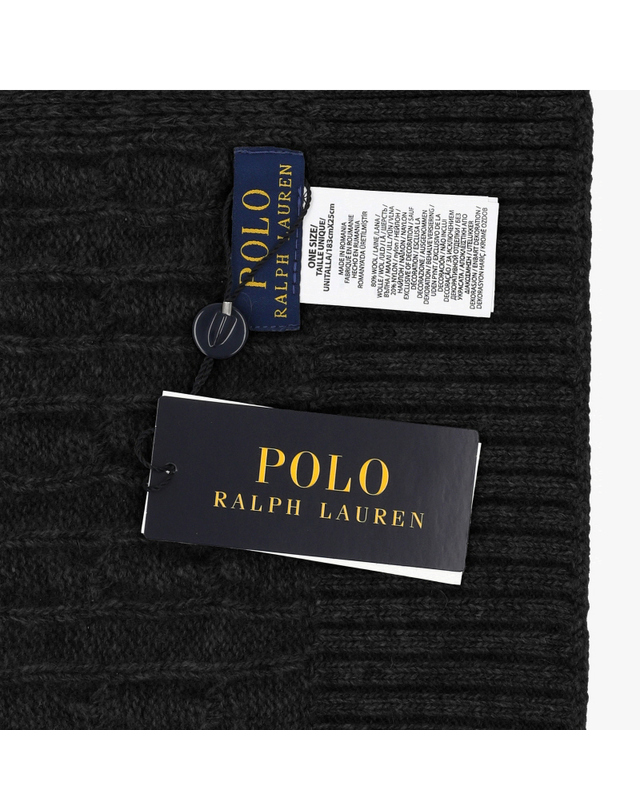 폴로 랄프로렌 [폴로랄프로렌 POLO RALPHLAUREN] PC1566-001 공용 머플러 착용컷