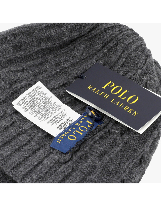 폴로 랄프로렌 [폴로랄프로렌 POLO RALPHLAUREN] PC1563-012 공용 비니 착용컷