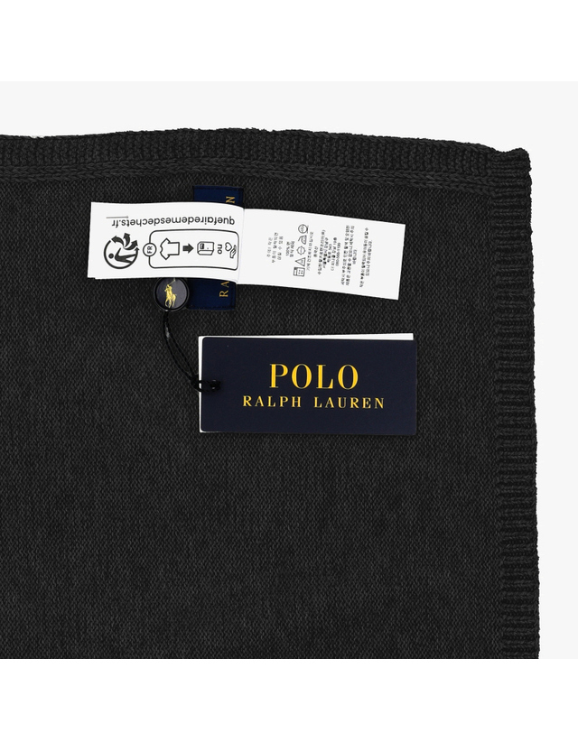 폴로 랄프로렌 [폴로랄프로렌 POLO RALPHLAUREN] PC1429-001 공용 머플러 착용컷
