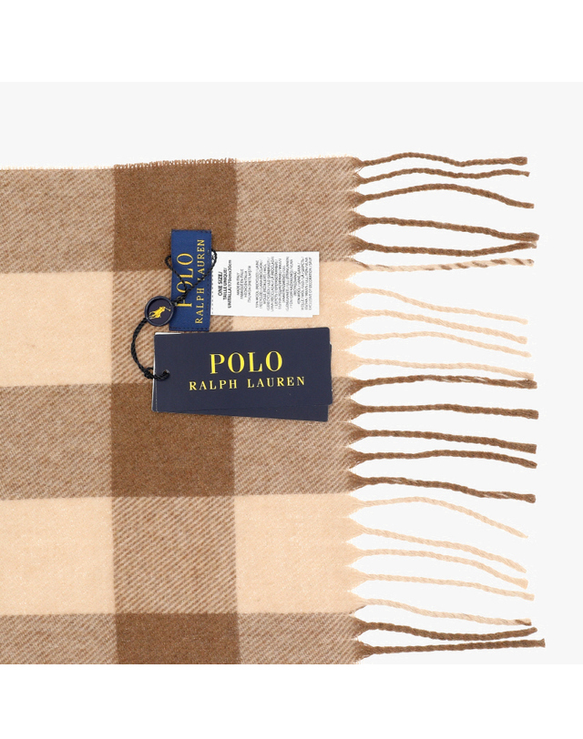 폴로 랄프로렌 [폴로랄프로렌 POLO RALPHLAUREN] PC0999-210 공용 머플러 착용컷